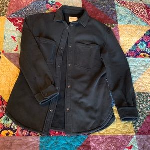 Barely worn Abercrombie fleece shirt/shacket